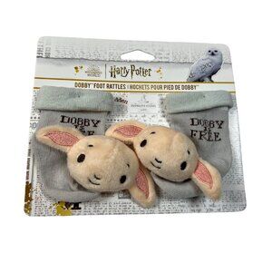Harry Potter Dobby Baby Infant Rattle Socks | Plush Foot Rattle Toy | Newborn-6M